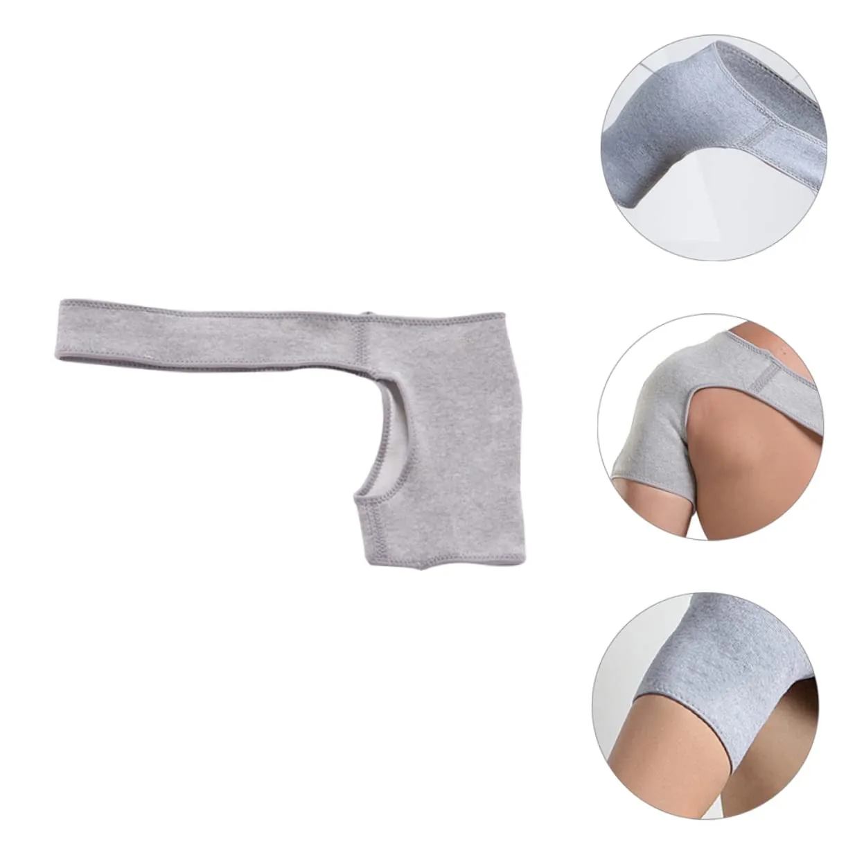 1pc Shoulder Strap Shoulder Pads for Women Shoulder Tendonitis Brace Rotator Cuff Pillow Rotator Cuff Sleeve Sling Charcoal Fibre The Shoulder Miss