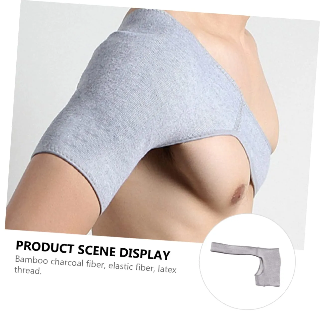 1pc Shoulder Strap Shoulder Pads for Women Shoulder Tendonitis Brace Rotator Cuff Pillow Rotator Cuff Sleeve Sling Charcoal Fibre The Shoulder Miss