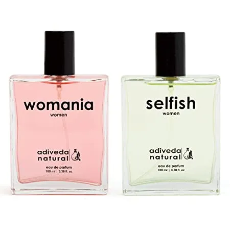Adiveda Natural Womania & Selfish For Women Combo Eau de Parfum - 200 ml