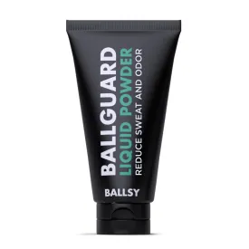 Ballsy Anti-Chafing, Anti-Itch Groin Deodorant for Men - Quick Drying Liquid Powder, Baby Powder Replacement, Protects from Sweat, Odor and Irritation, 3.4 oz