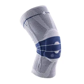 Bauerfeind - GenuTrain - Knee Brace - Targeted Support for Pain Relief and Stabilization of The Knee, Provides Relief of Weak, Swollen, and Injured Knees- Size 5 - Color Titanium