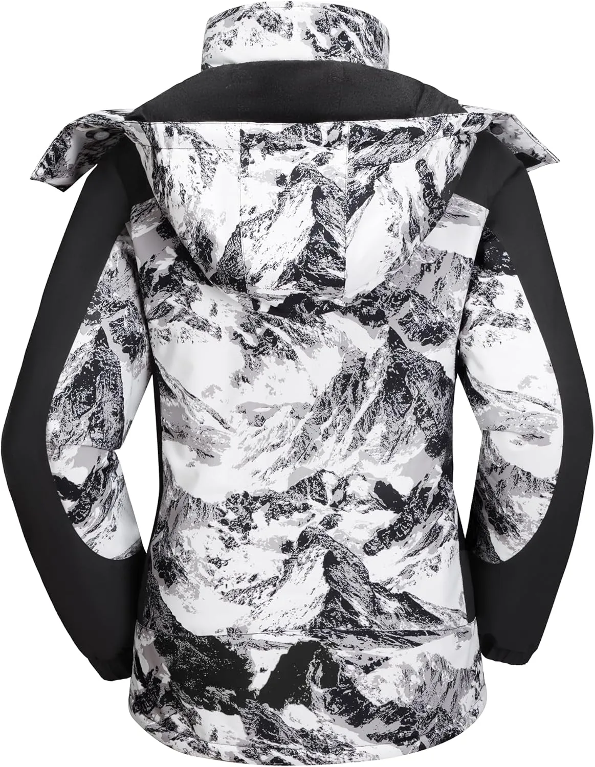 CAMEL CROWN Women's Ski Jacket Winter Snow Coat Warm Fleece Mountain Waterproof Female Jacket Snowboarding jackets