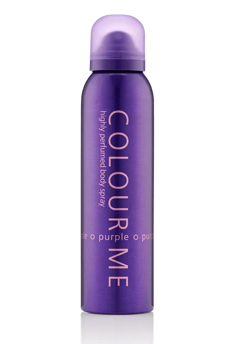COLOUR ME BODY SPRAY PURPLE 150ML