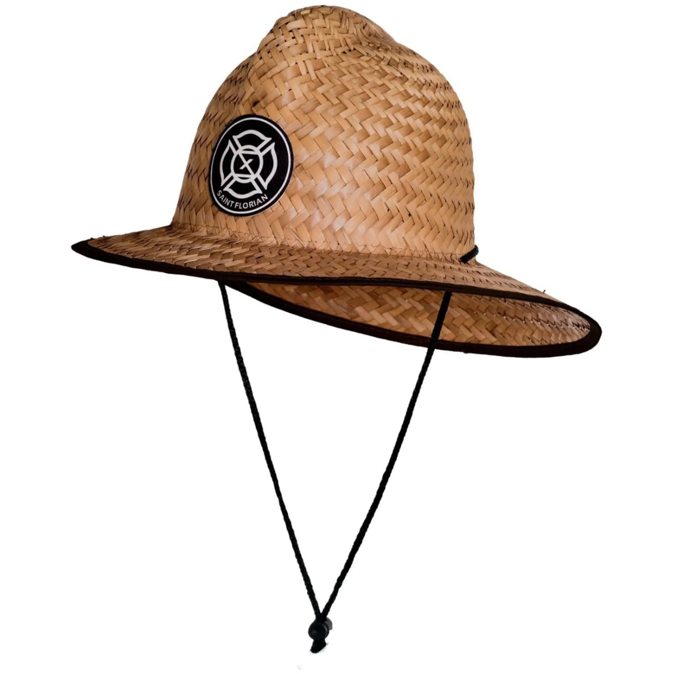 Fire Helmet Straw Hat