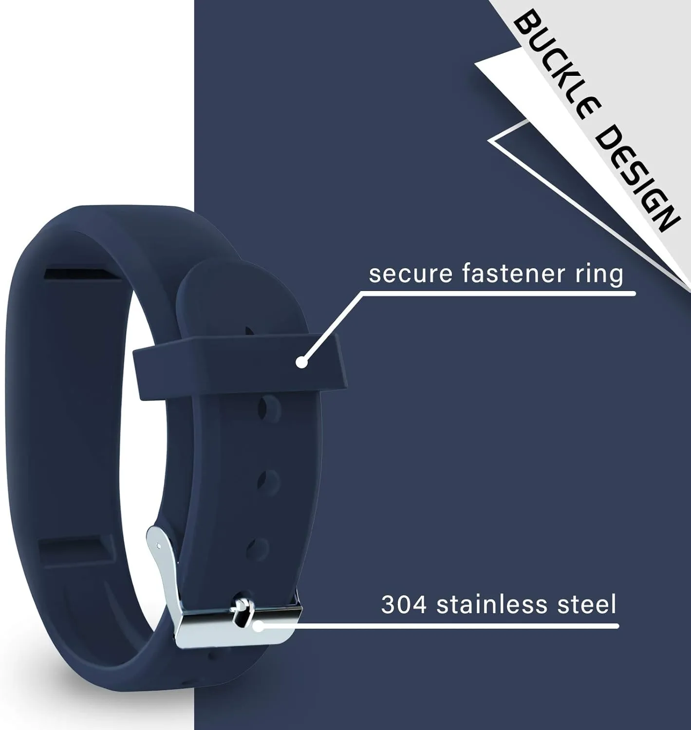 for Garmin Vivofit 3/jr/jr 2 Bands, Adjustable Replacement Wristbands with Watch Buckle for Kids Women Men