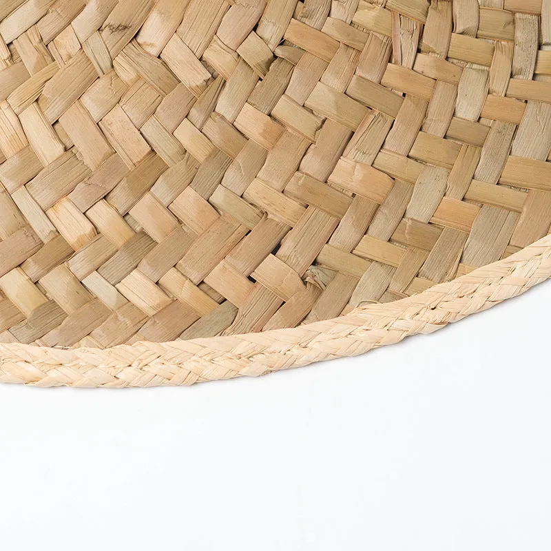 Handwoven Wide Brim Straw Hat
