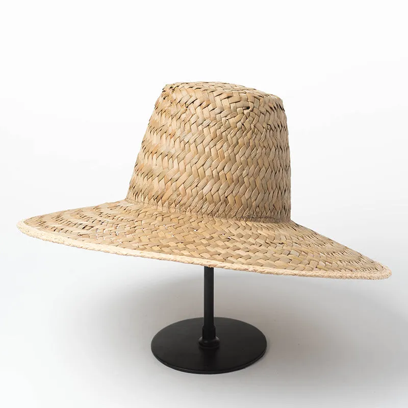Handwoven Wide Brim Straw Hat