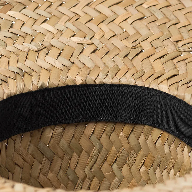 Handwoven Wide Brim Straw Hat