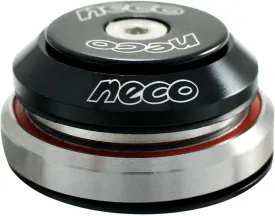 NECO Full Integrated Headset 1-1/8" - 1.5" Tapered 7.8mm Top Cone, Black, NC2870