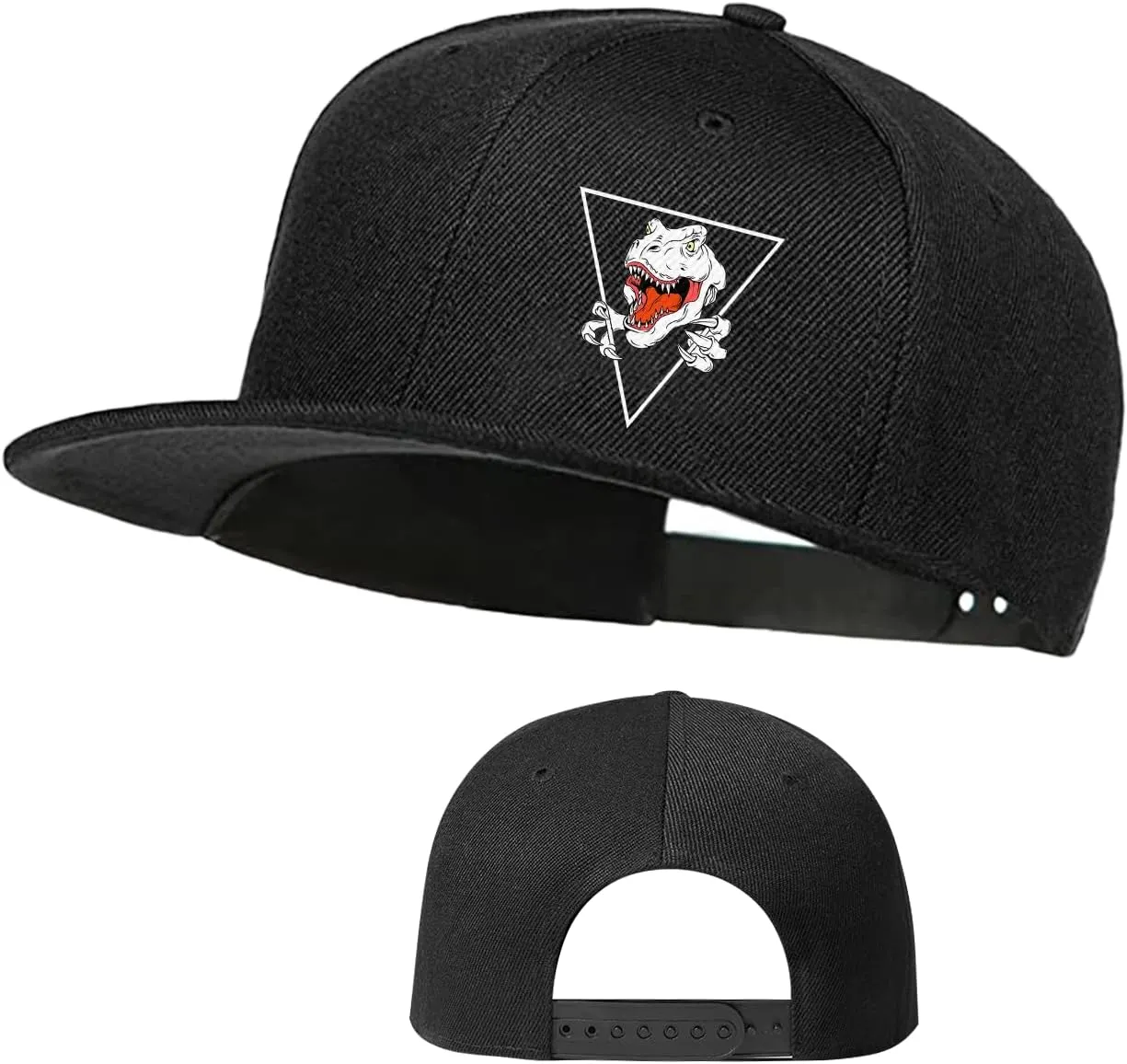 Snapback Hats for Boys Mens Snapback Hats Flat Bill Brim Women's Baseball Cap Cute Funny Hat Trucker Dad Hat