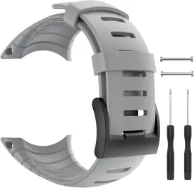 Suunto Core Strap, Rubber Replacement Watch Band for Suunto Core SS014993000.