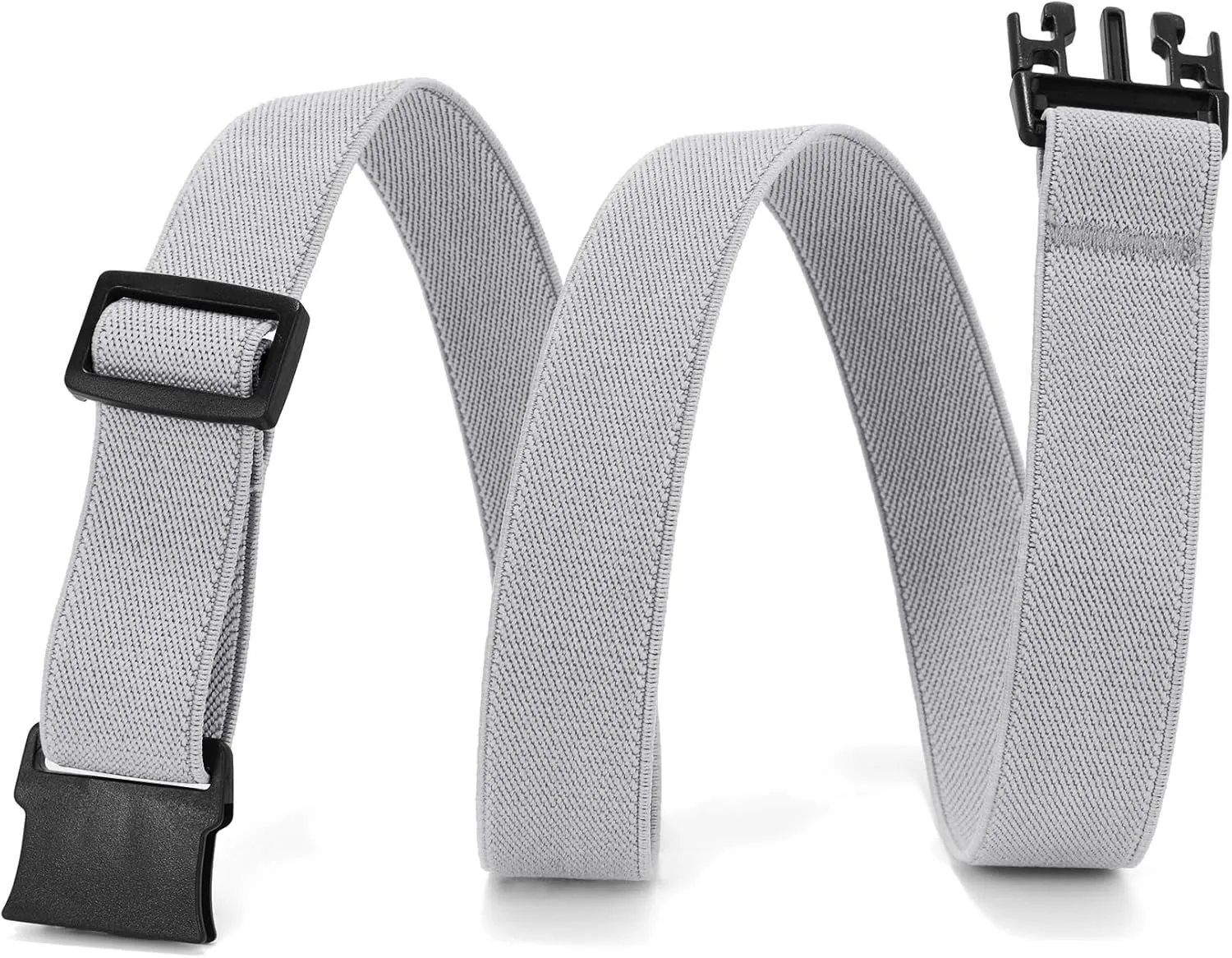 WHIPPY Elastic Kids Belt for Boys Girls - Stretch Invisible Belt with Adjustable Clip Buckle Latch Belts for School Sports